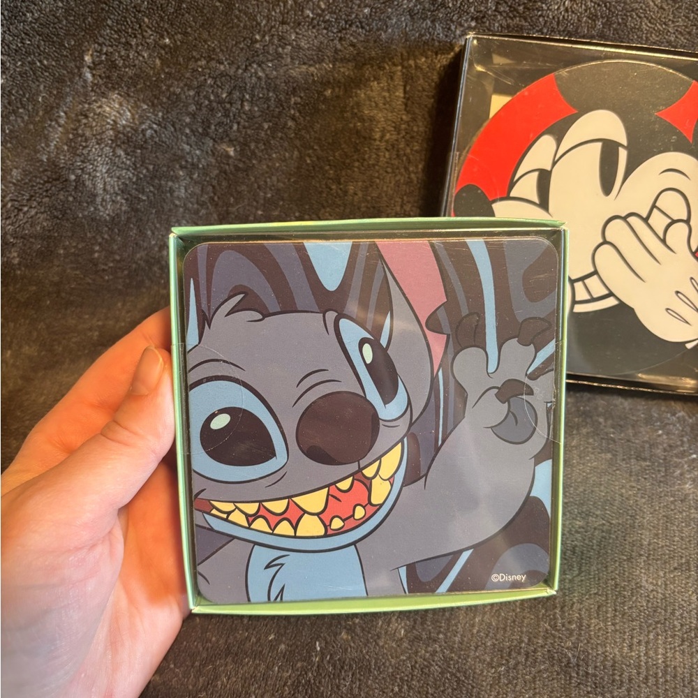 Disney Character Coasters Set - Picture 2 of 7